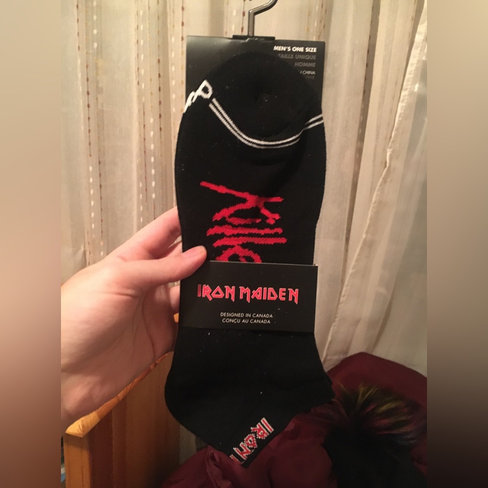 2023 Iron Maiden socks- men’s